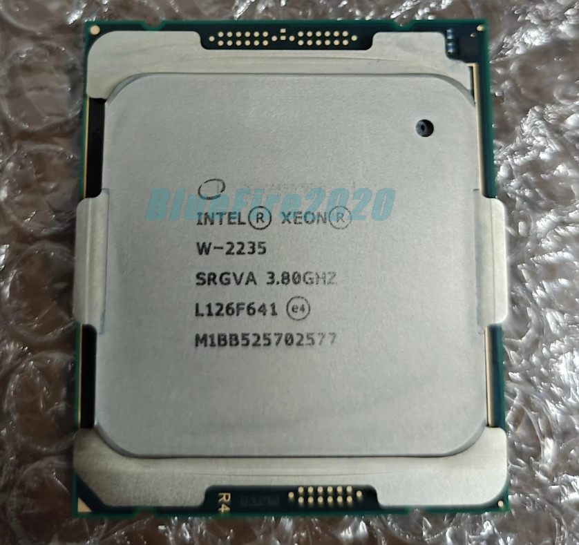 Intel Xeon W-2235 SRGVA 3.80GHz 8.25MB 6-Core LGA2066 CPU Processor
