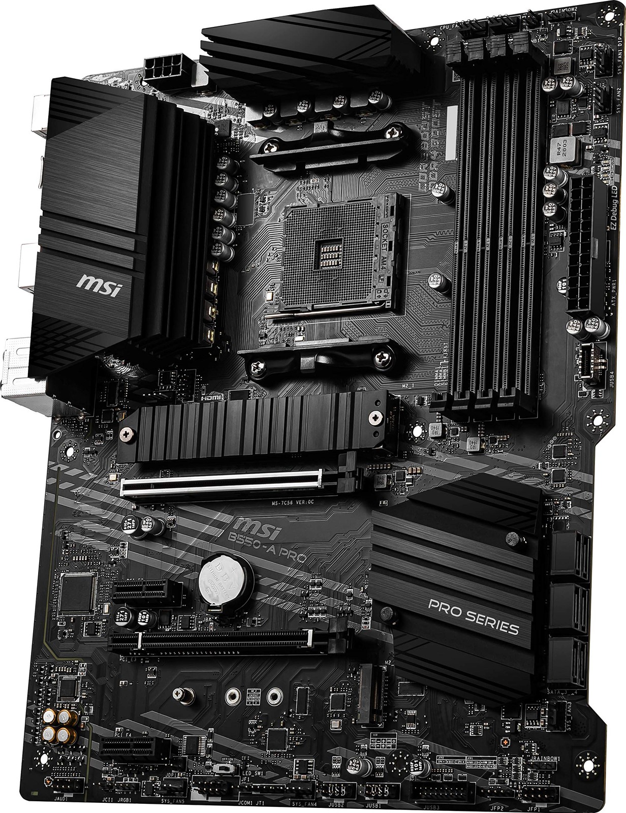 MSI B550-A PRO ProSeries ATX Motherboard AMD Ryzen 5000 4000 3000 DDR4 New