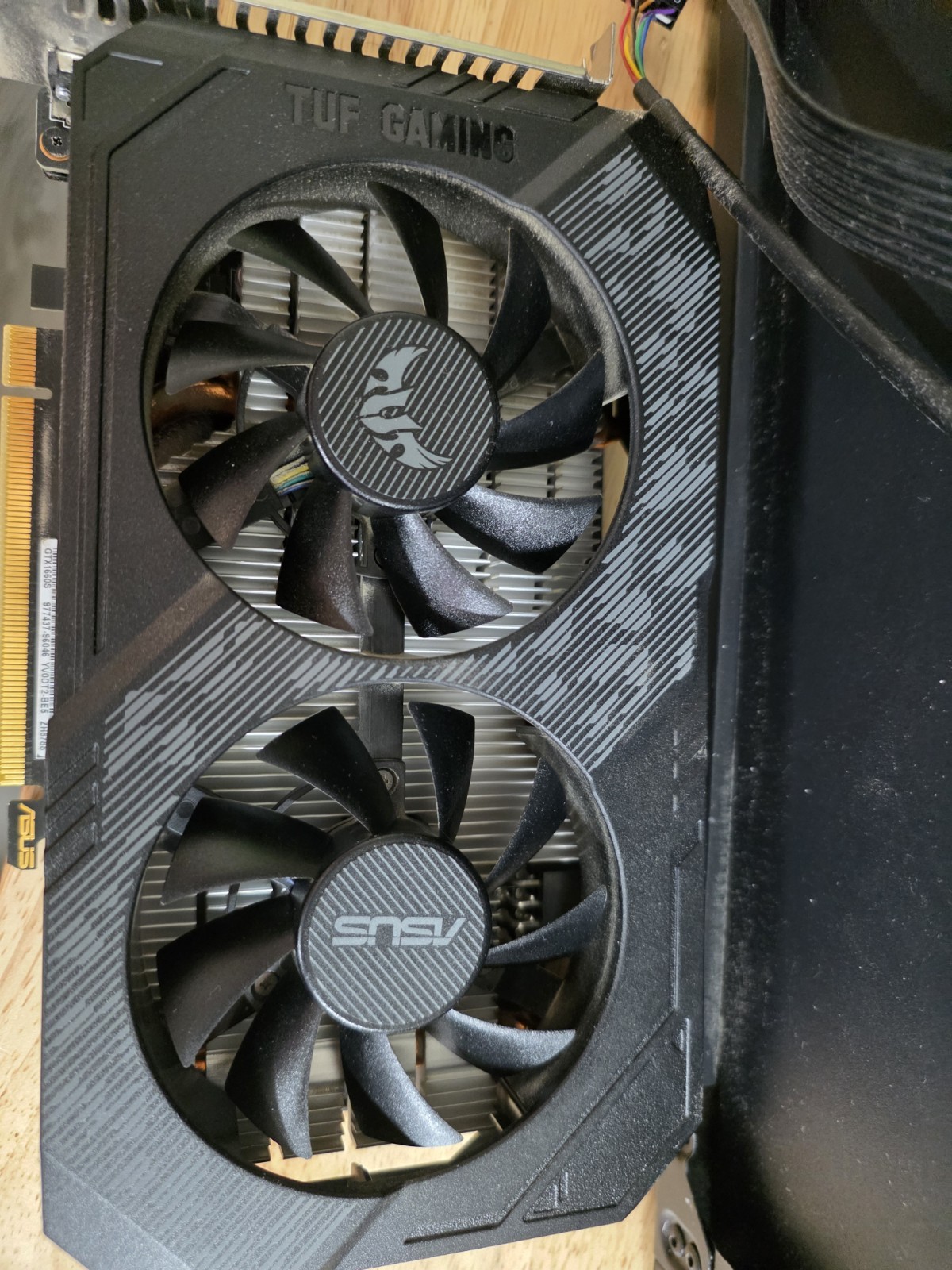 ASUS TUF Gaming NVIDIA GeForce GTX 1660 super 6GB GDDR5 VR Ready HDMI DP DVI