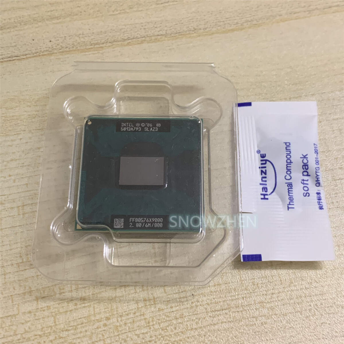 Intel Core 2 Extreme X9000 CPU Dual-Core 2.8GHz 6M 800MHz SLAZ3 Processor