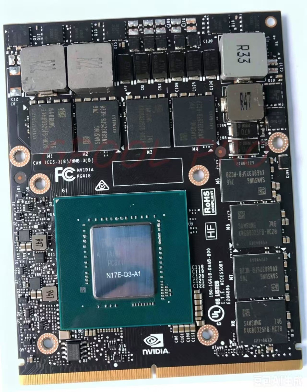 DELL New HP NVIDIA Quadro P3000 P4000 P5000 16GB GDDR5 MXM Video Graphics Card