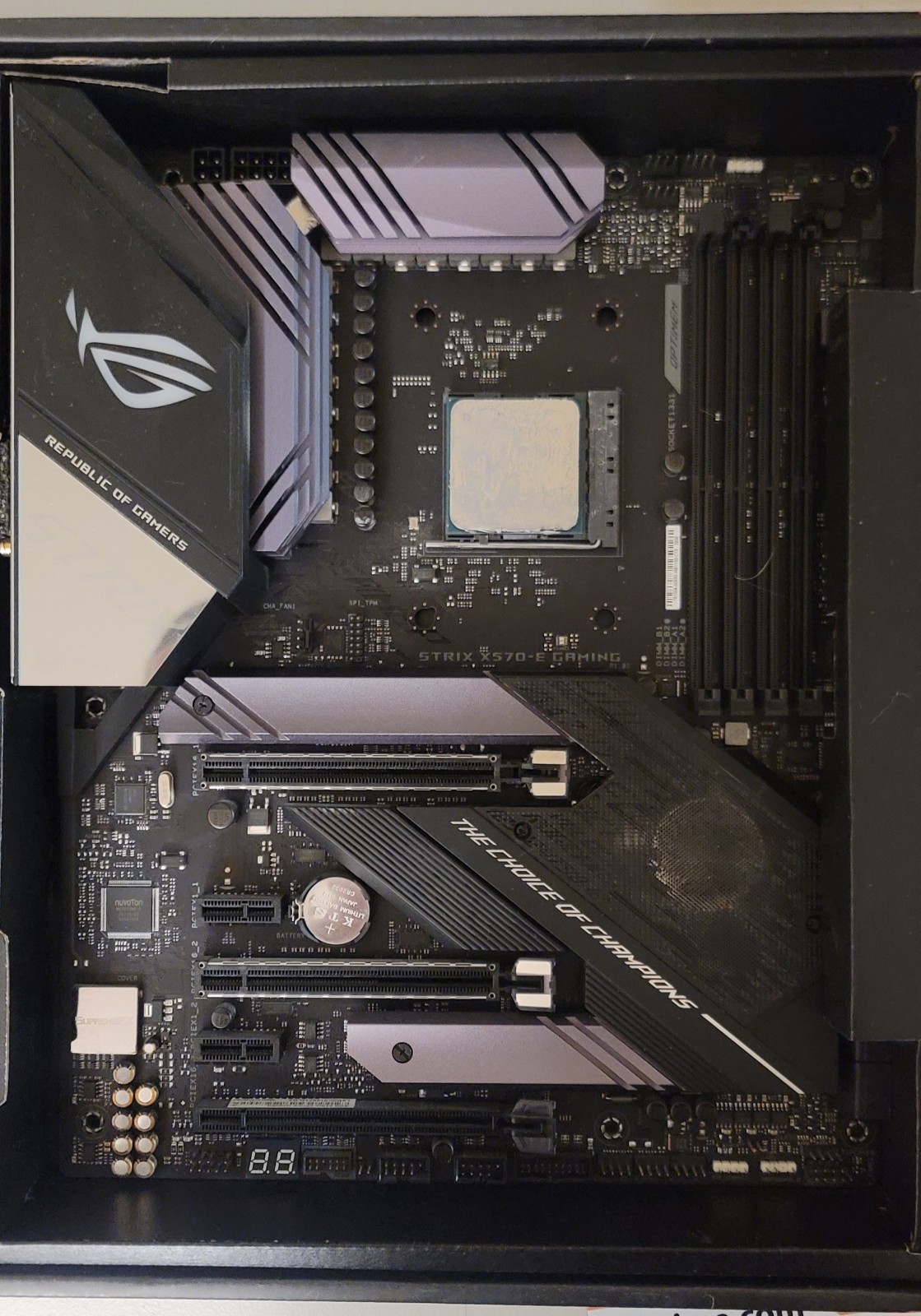 ROG Strix x570-e + Ryzen 9 5900x. CPU W/ Motherboard combo
