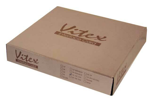 (BRAND NEW) Vitex ISA BUS Controller 16550 RS232 ISA Serial Card