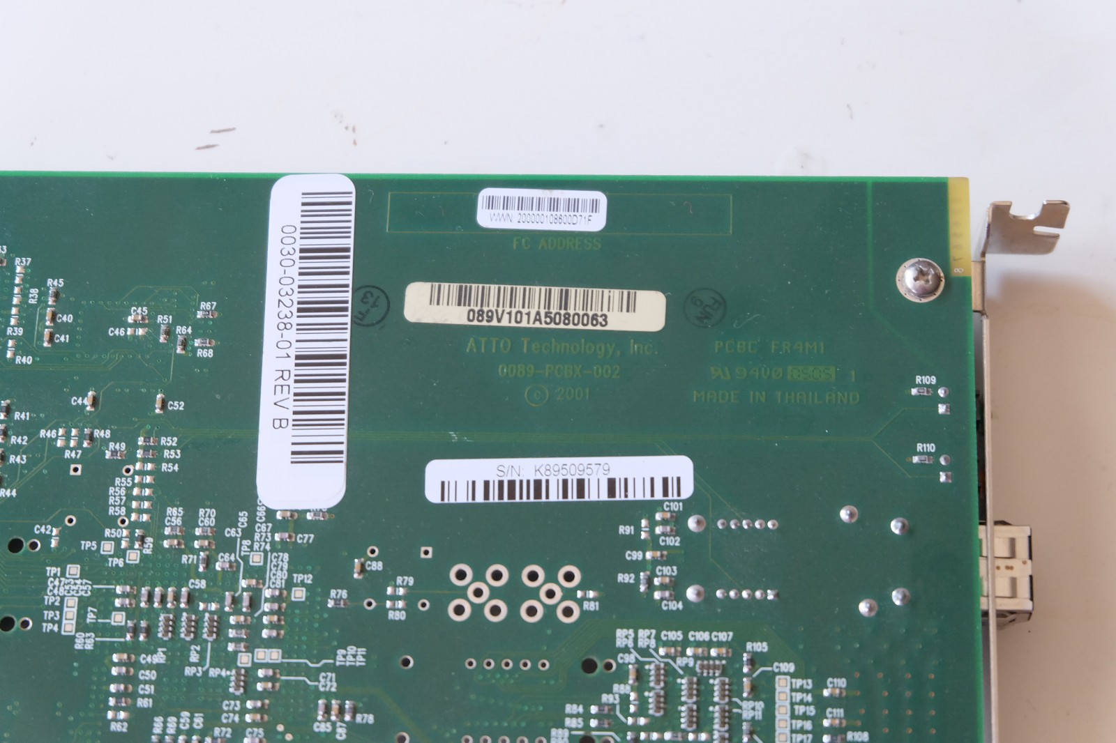 Atto 3300 Fibre/Fiber Channel HBA FC-AL 2Gb LC 0030-03238-01