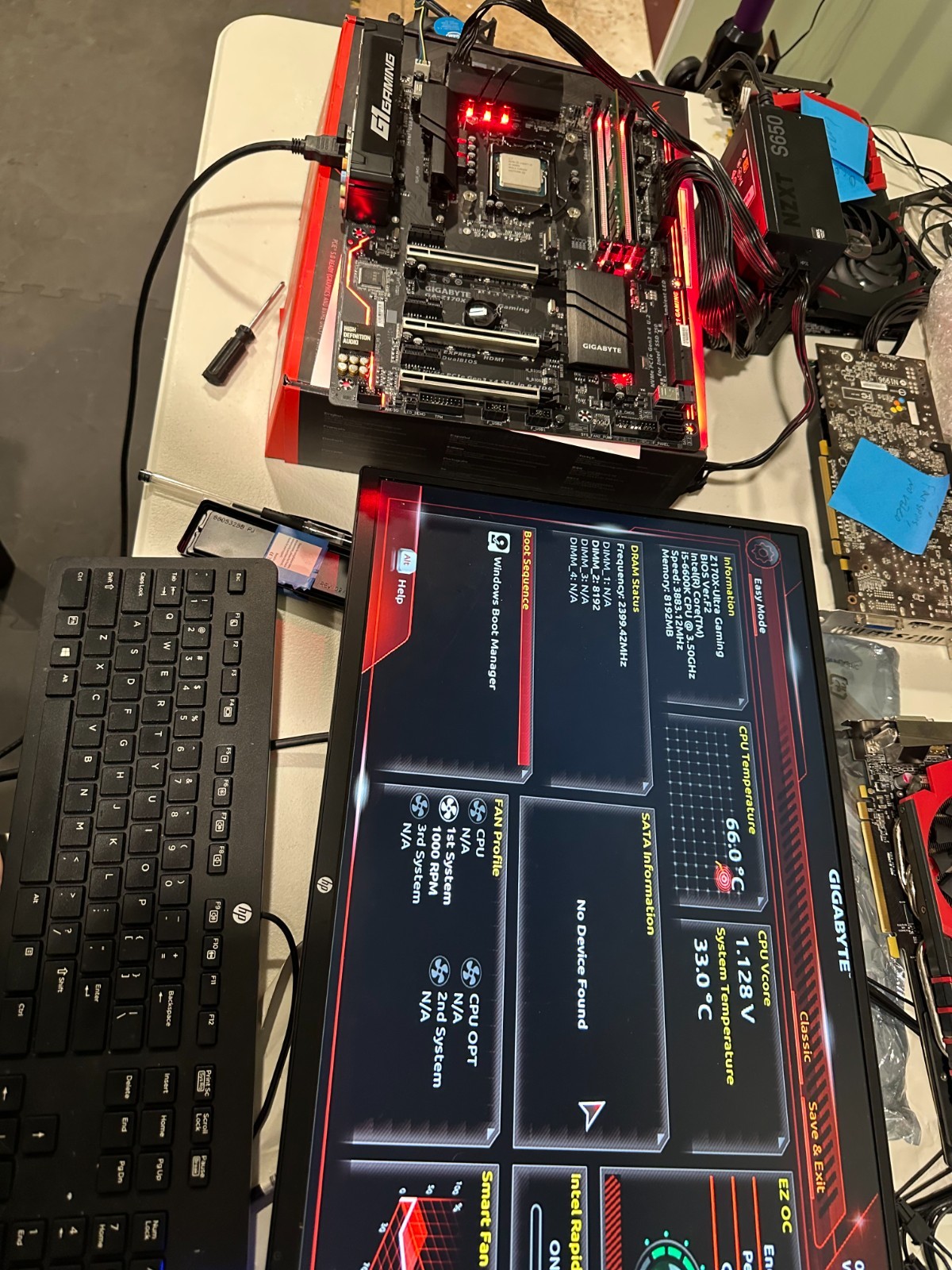 GIGABYTE GA-Z170X-Ultra Gaming Motherboard – Tested/Working