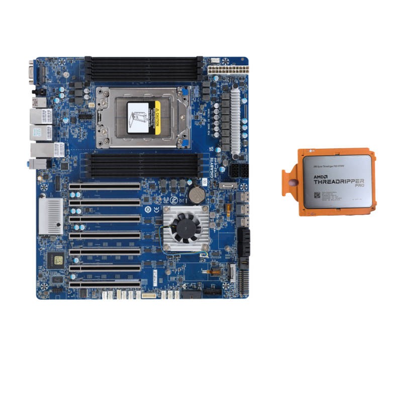 AMD Ryzen Threadripper PRO 5975WX 32 cores 64 threads 3.6ghz + Gigabyte MC62-G40