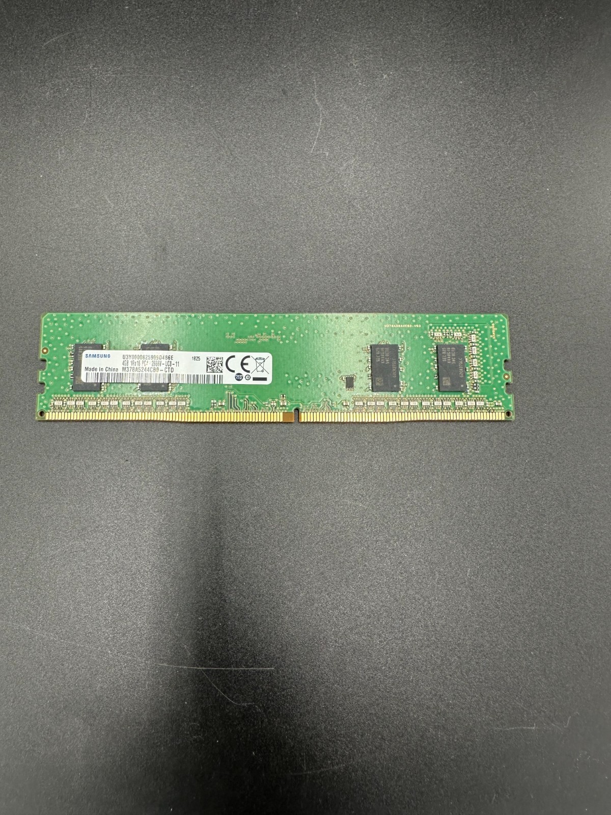 4GB Samsung DDR4 PC4-2666V M378A5244CB0-CTD -Desktop RAM – Tested
