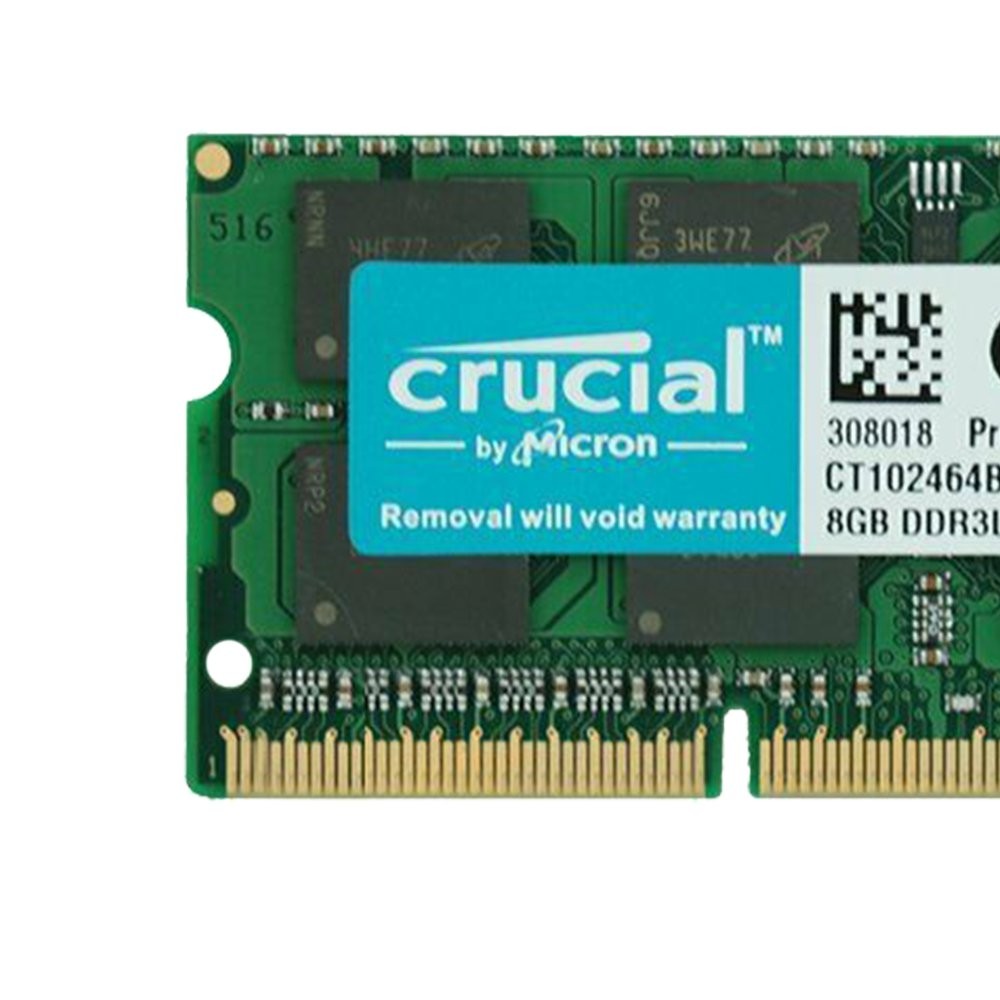 Crucial 16GB kit 2x 8GB DDR3L1866 PC3L-14900S 1.35V Laptop Notebook Memory RAM