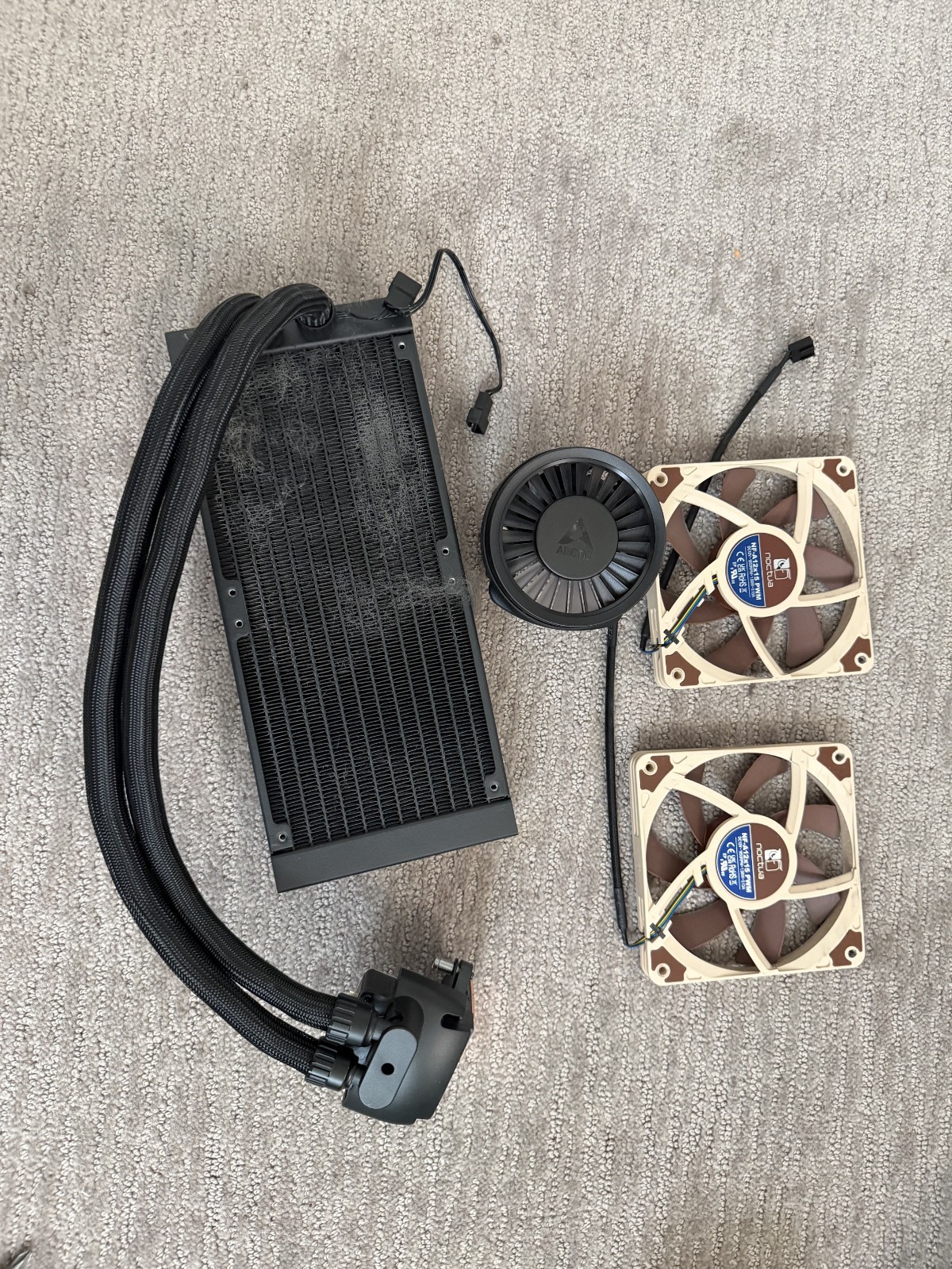 ARCTIC Liquid Freezer III Pro 240-240 mm AIO CPU Cooler w/ Noctua fans