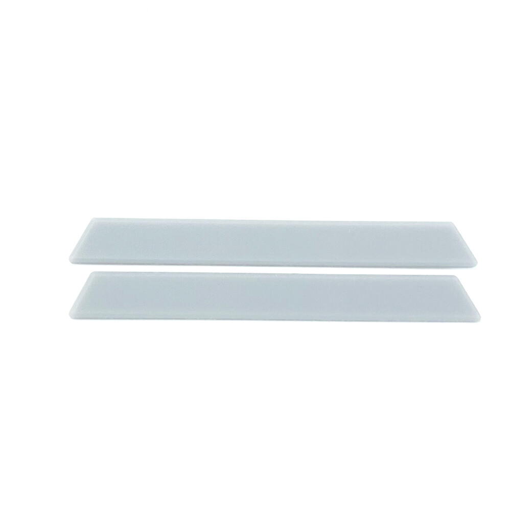 2PC Short Rubber Bumper Feet Strips For MECHREVO JiaoLong16Pro 2025 Model
