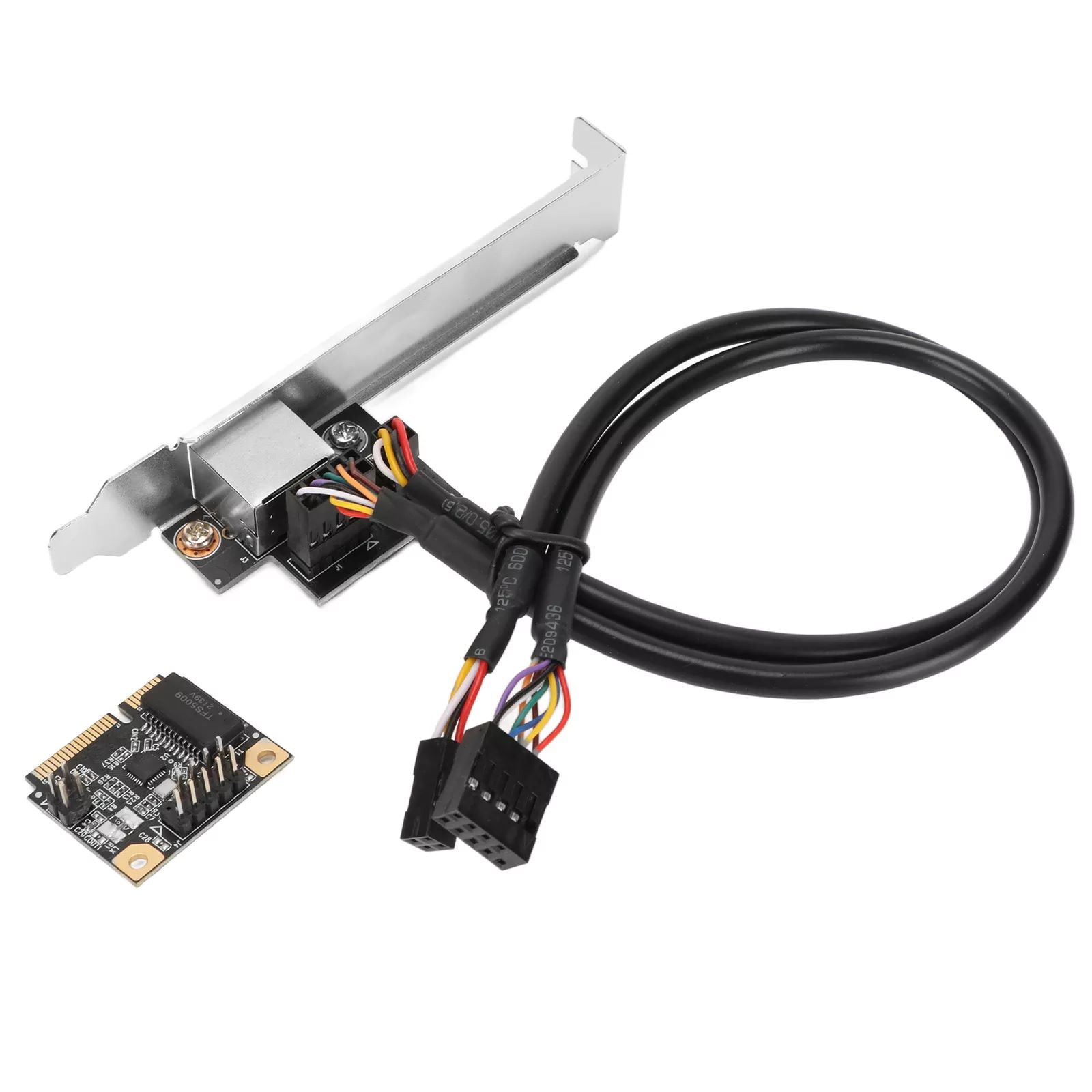 RTL8111H 10/100/1000Mbps Mini PCI E Gigabit Ethernet Card Free Drive RJ 45