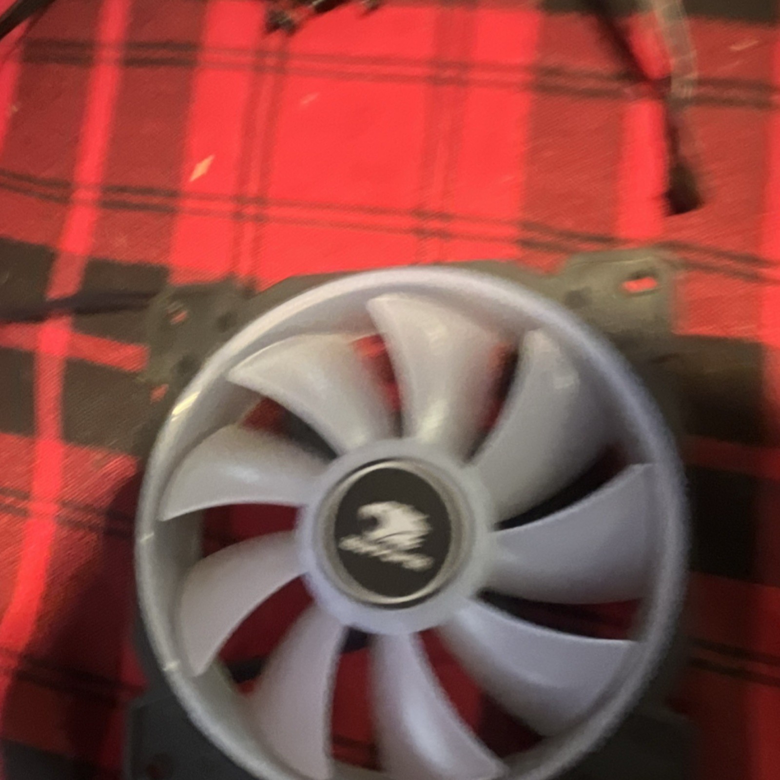 iBUYPOWER 120mm Hydraulic Case Fans Set of 3 Black 3-Pin 1200RPM 46.6CFM