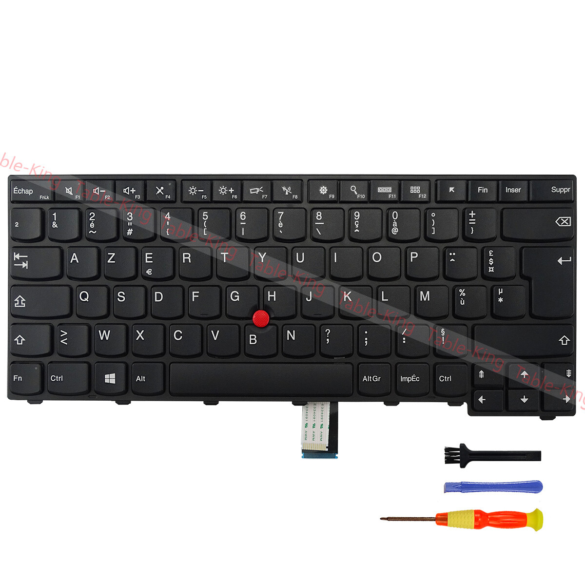 Non-Backlit Keyboard for Lenovo Thinkpad T440/T450/T460/L450/L440 France Layout