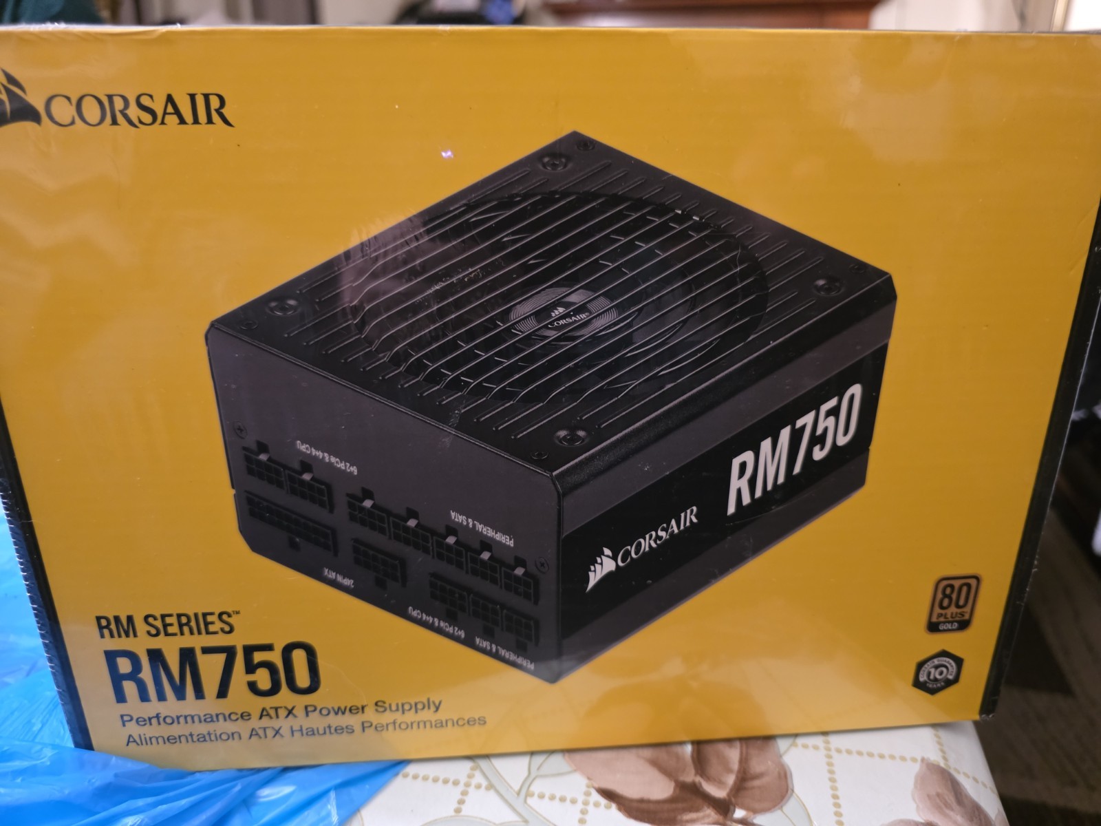 Corsair CP-9020195-NA RM750 750W 80 PLUS Fully Modular Power Supply – Black NEW