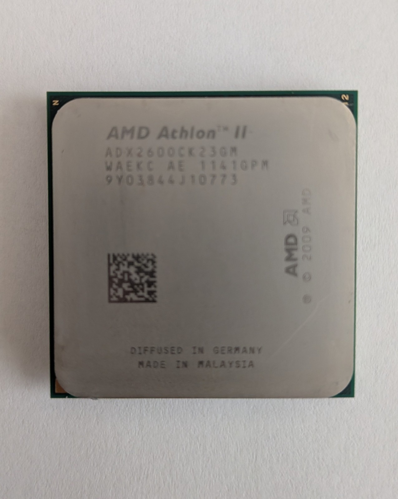 AMD Athlon II X 2 3.2 GHz DUAL CORE 260 PROCESSOR, ADX260OCK23GM, AM3, US