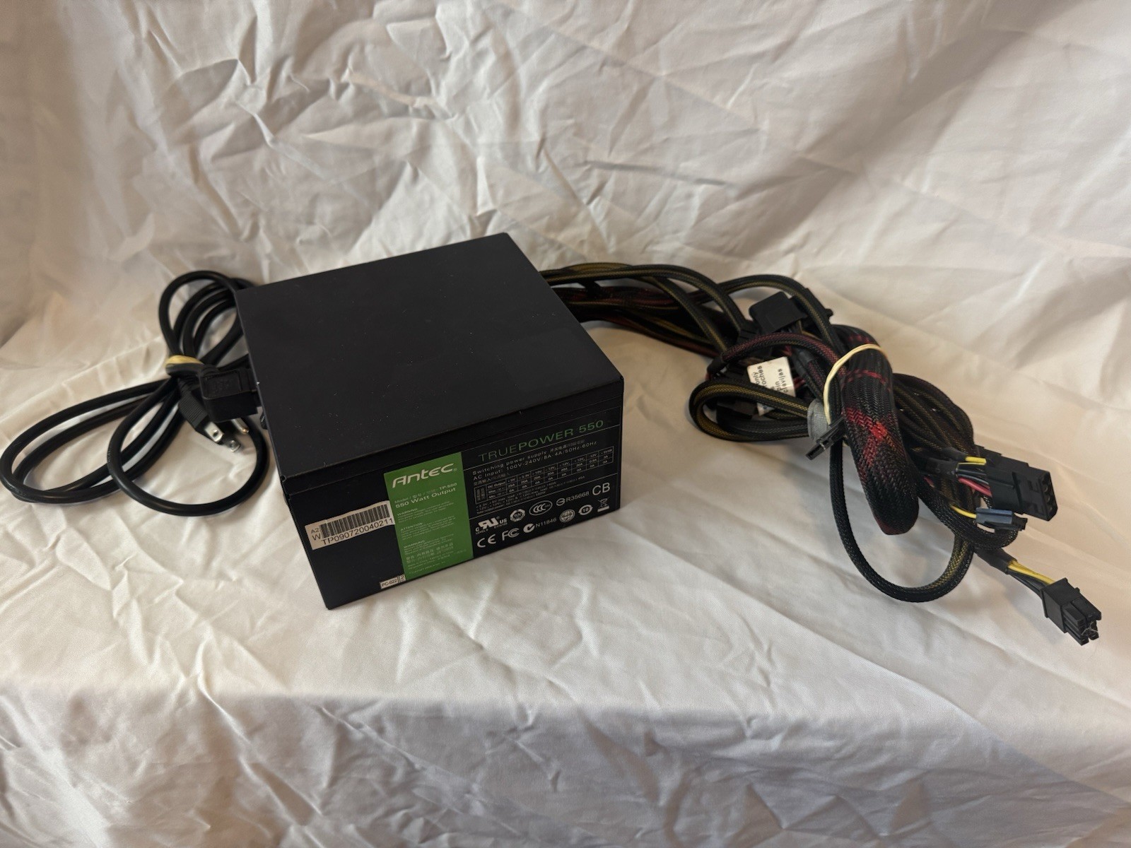 Antec TP-550 TruePower 550W Semi Modular ATX Power Supply TESTED