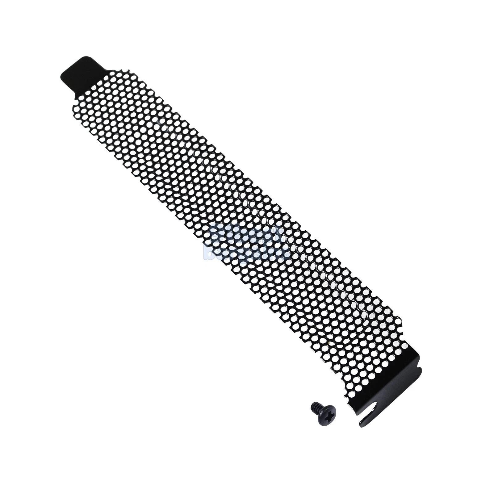 5/10 Pack PCI Slot Covers: Hard Steel Mesh Dust Filter with Screws for PC Case