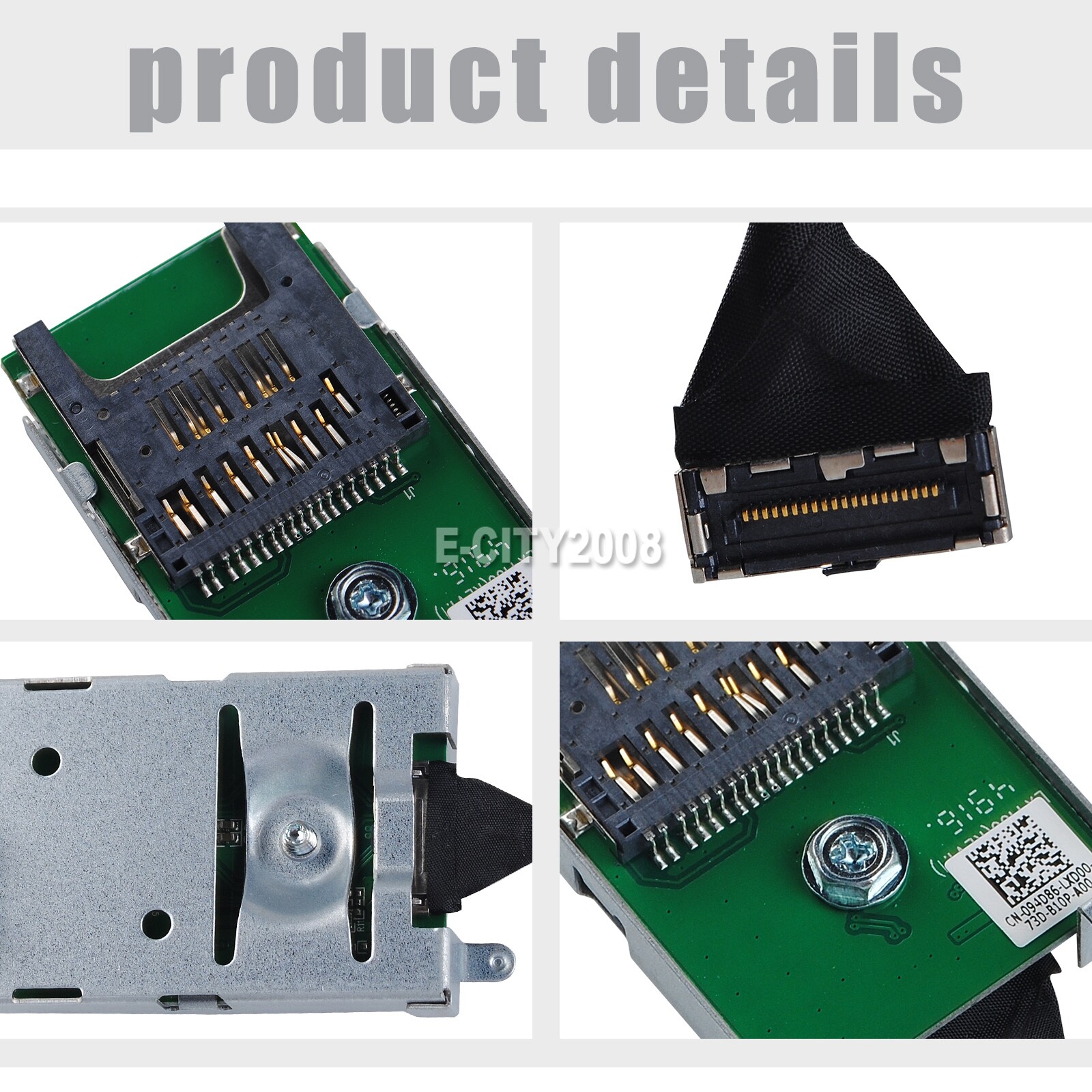 Flash Storage Reader Dell SD Card Module 94D86 For OptiPlex 3040 3060 3070 5040