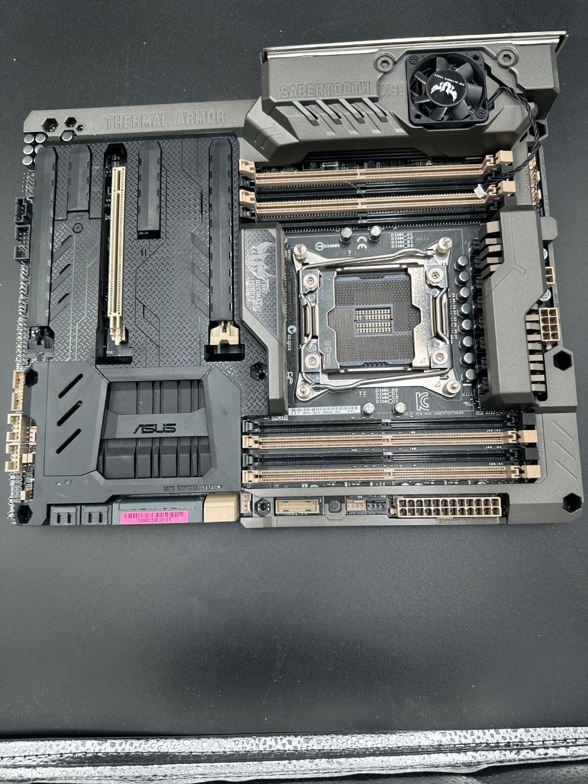 ASUS TUF Sabertooth X99 LGA2011-3 DDR4 ATX Motherboard- Tested