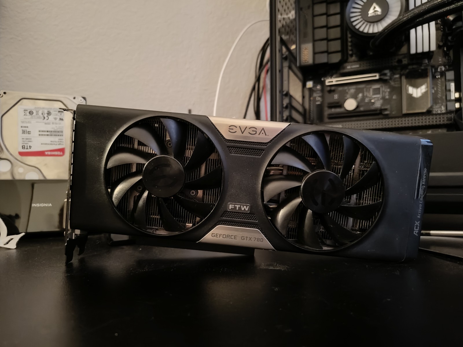 EVGA NVIDIA GeForce GTX 780 FTW 3GB GDDR5 PCIe SLI CUDA DVI HDMI DP