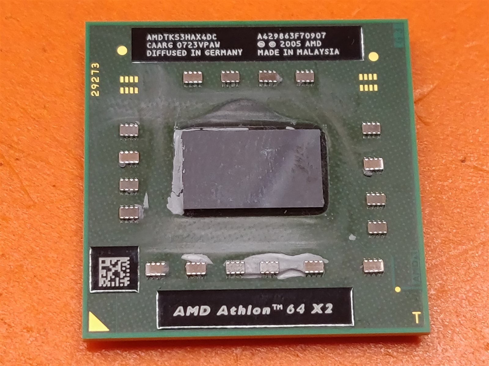 ⭐️⭐️⭐️⭐️⭐️ CPU Processor AMD Athlon 64 X2 AMDTK53HAX4DC 1.7GHz