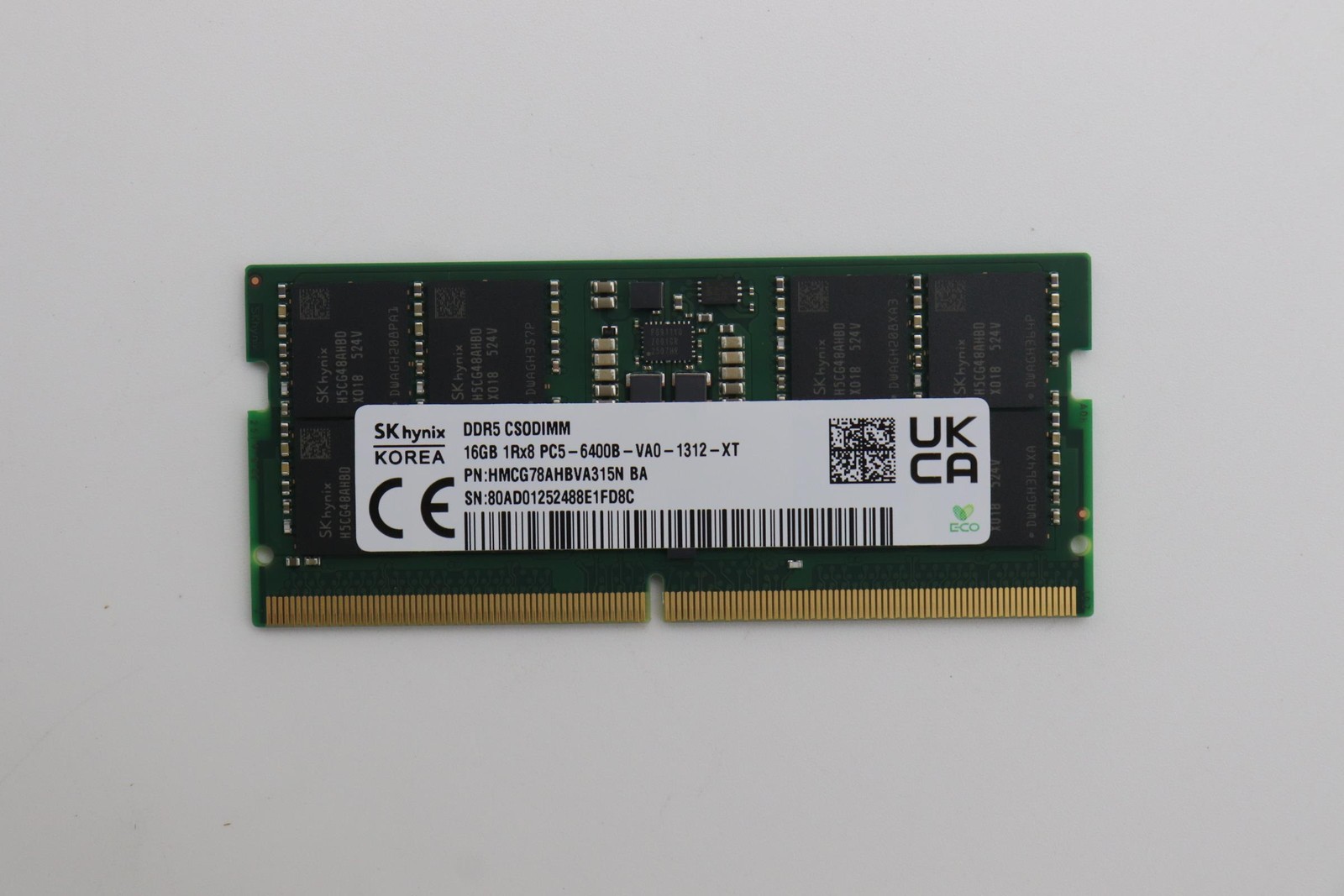 5M31N60004 CSODIMM 16GB DDR5 6400 SK Hynix