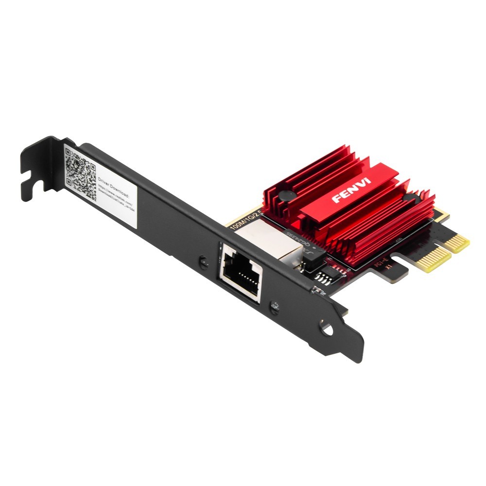 RJ45 LAN Network Card 2.5G Gigabit Ethernet RTL8125 PCIE Gaming Wireless Adapter