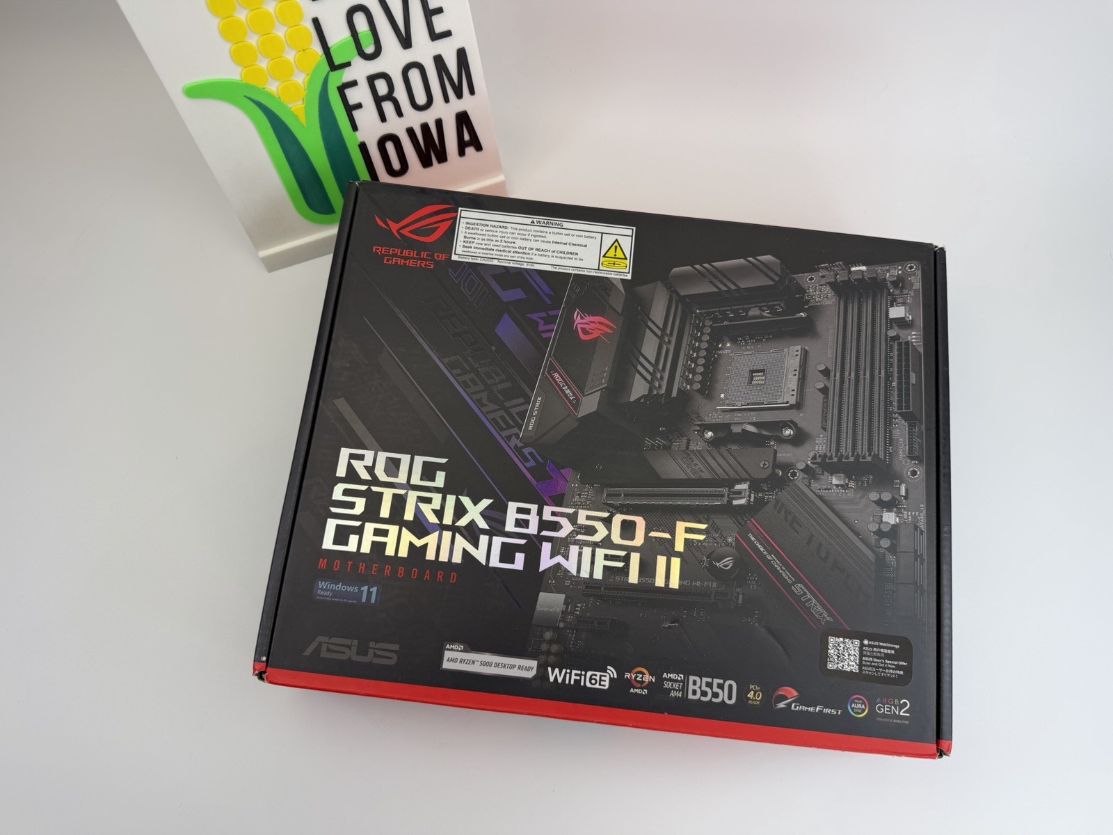 ASUS ROG STRIX B550-F GAMING WIFI II AM4 AMD ATX Motherboard
