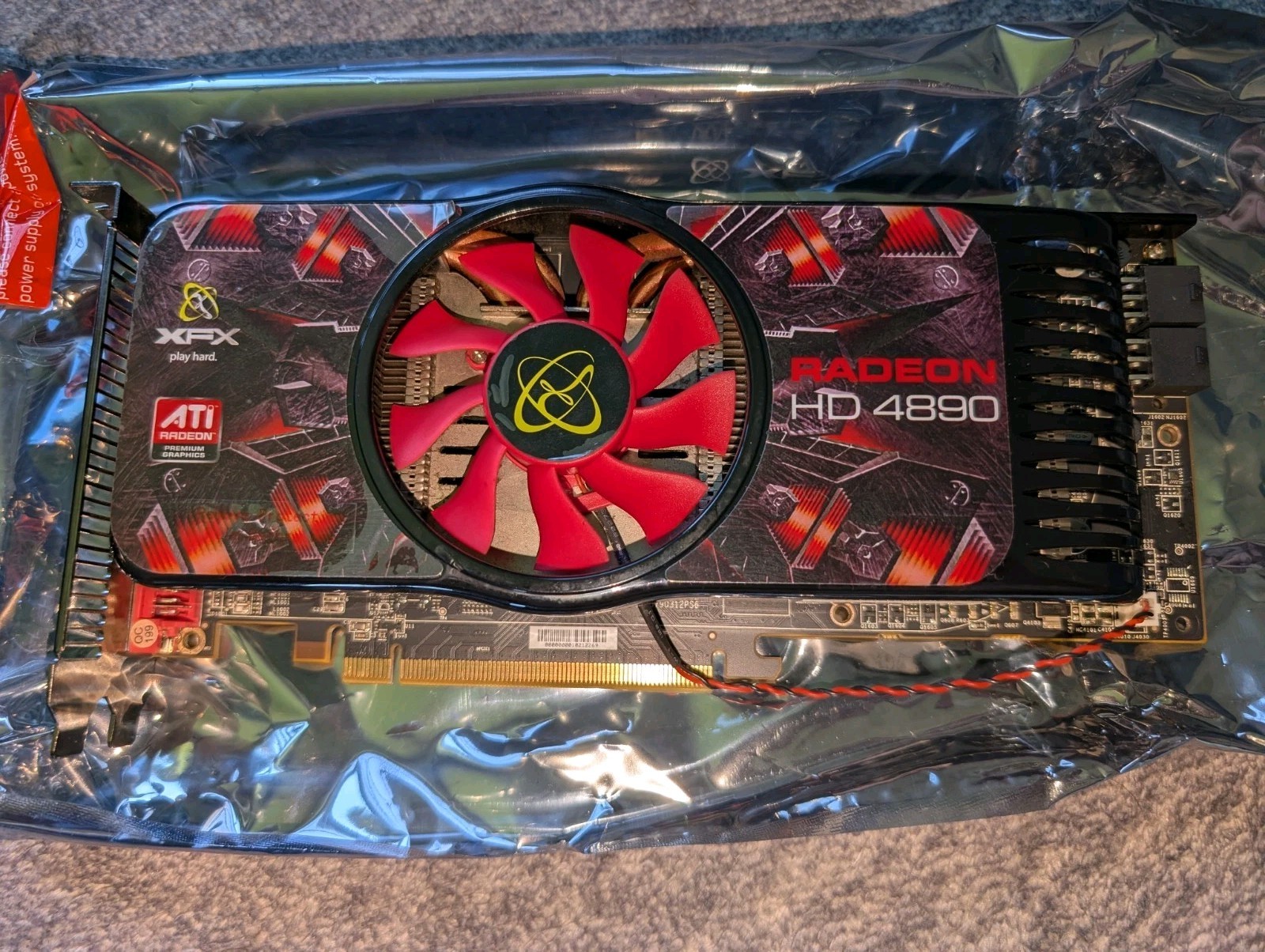 XFX Radeon HD 4890 Retro OVP 1GB GDDR5 W/ Accessories! Untested! US Seller!