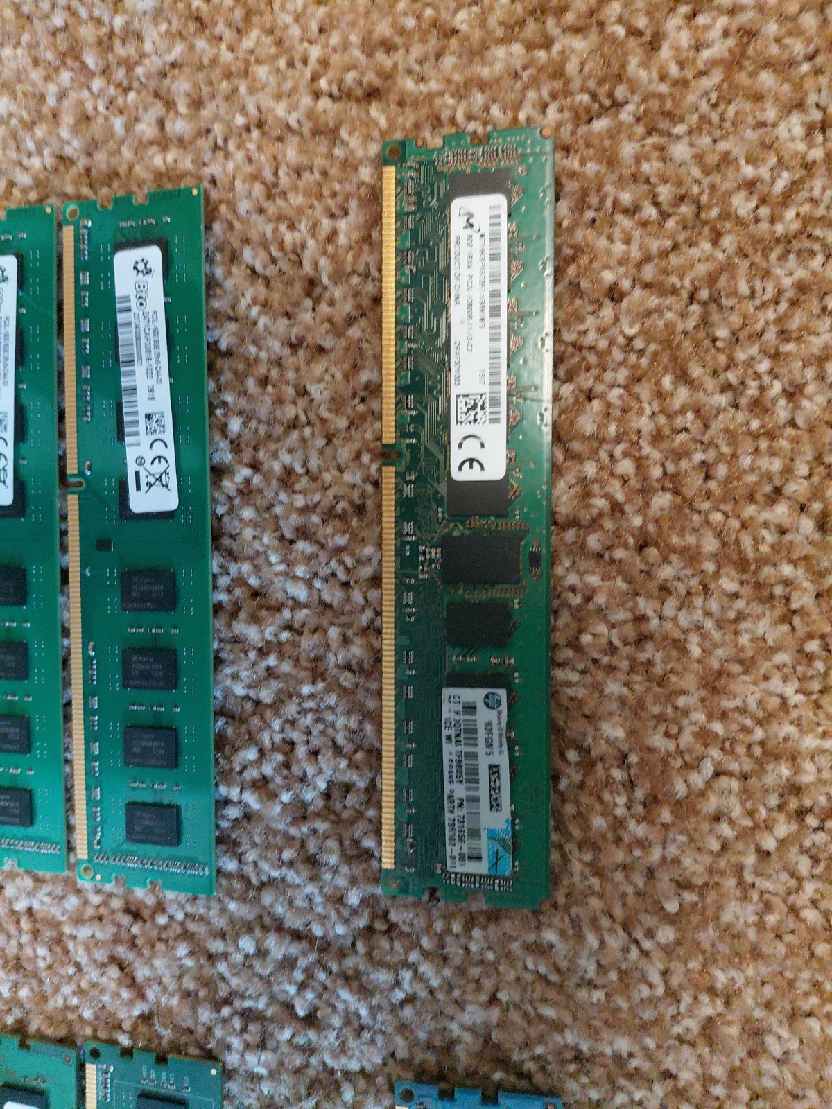 7pc RAM Lot: 8GB DDR4 Laptop,8GB DDR3 Desktop,8GB DDR3 Server,3x 4GB DDR3,2GB