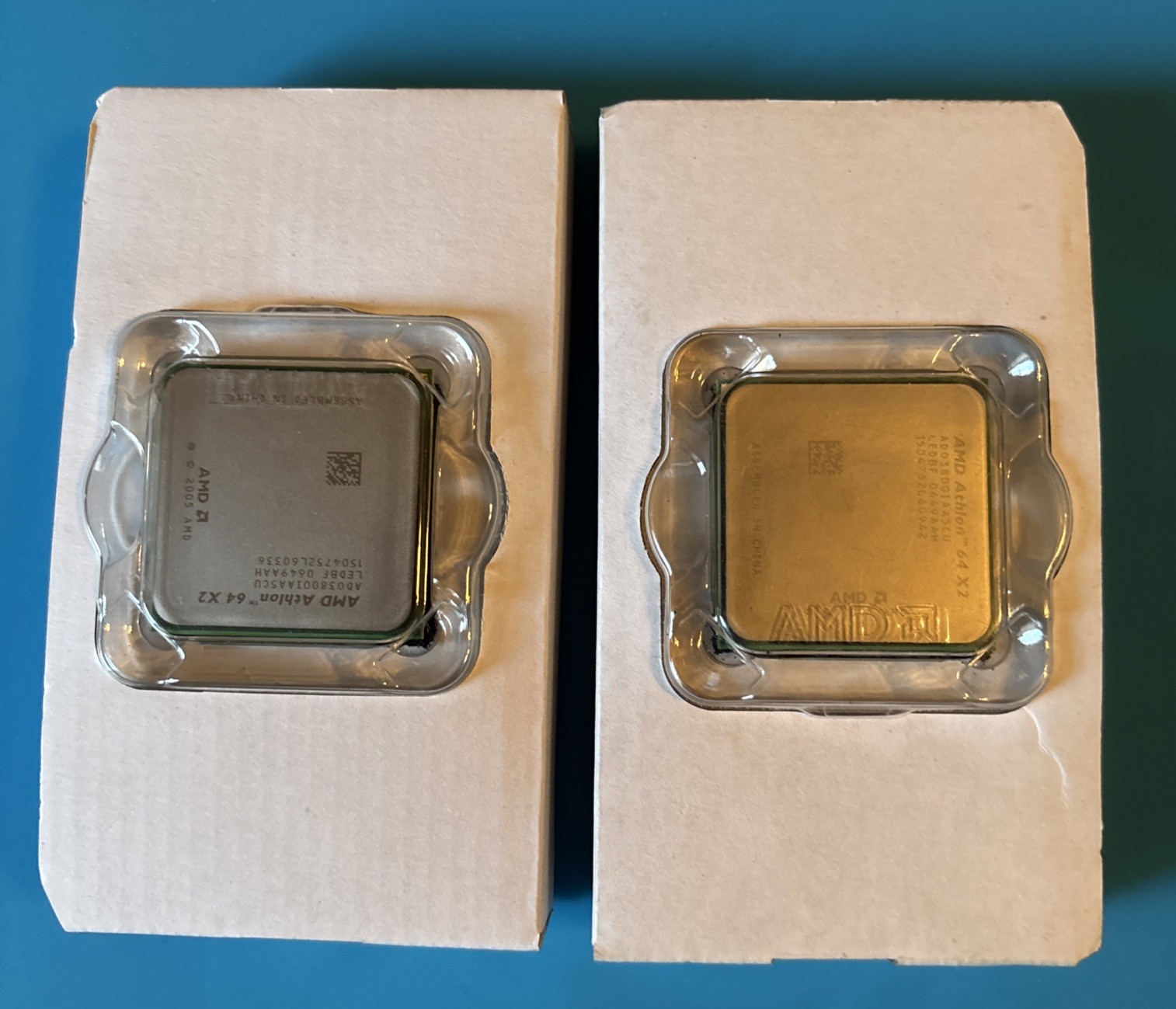 Lot Of 2 AMD Athlon 64 X2 3800+ 2GHz Dual-Core Processor. New Open Box