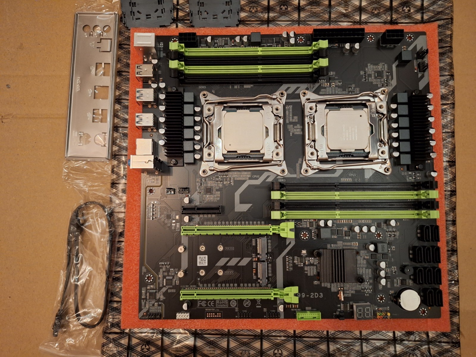 Dual S X99 2011-3 DDR3 Intel Xeon V3/V4 0 – 256GB RAM 2696 v3/ v4