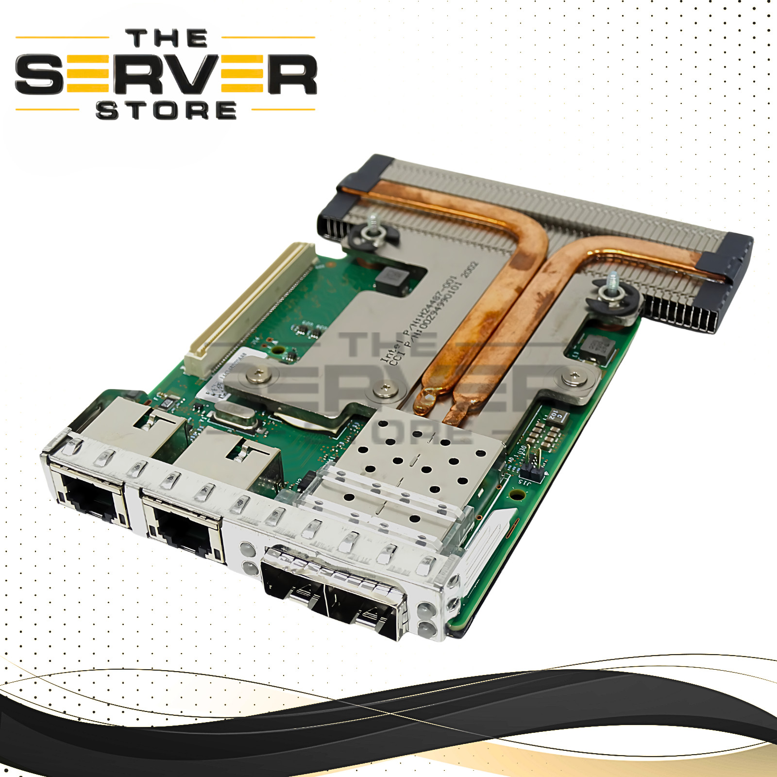 Dell Intel X710 I350 2x 10GBe SFP+ 2x 1GBe RJ-45 Network Daughter Card RNDC