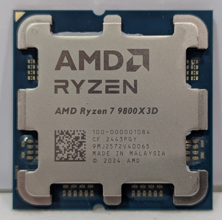AMD Ryzen 7 9800X3D 8-Core 4.7GHz AM5 Desktop CPU 96MB L3 + 8MB L2
