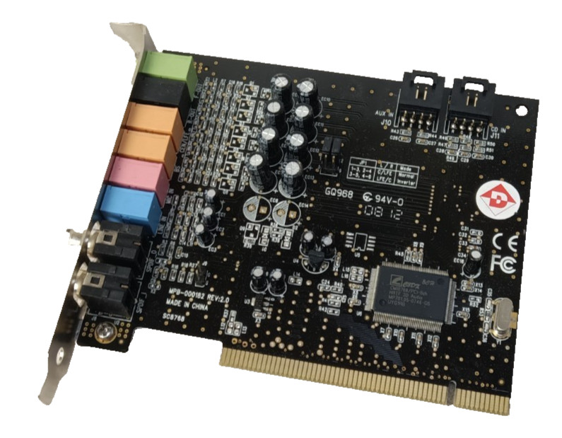 Diamond Xtreme Sound GQ968 7.1 PCI Sound Card with Optical In/Out