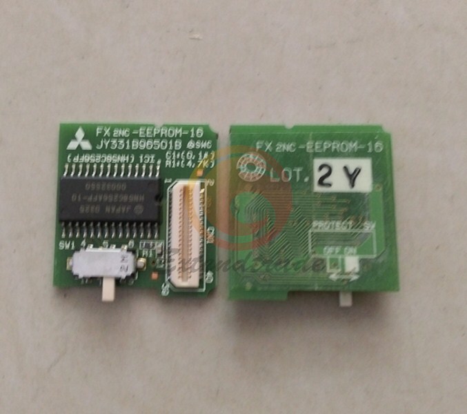 ONE Used For Mitsubishi PLC storage box Card FX2NC-EEPROM-16