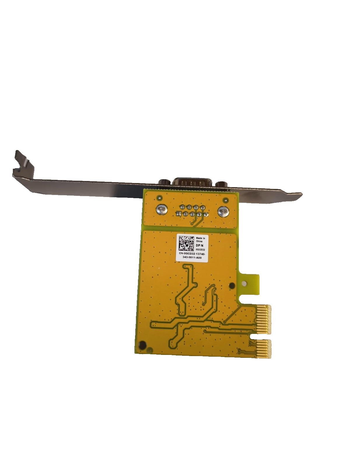 Dell Sunix Serial Port RS-232 PCI Card Low Profile / 0NT0HM