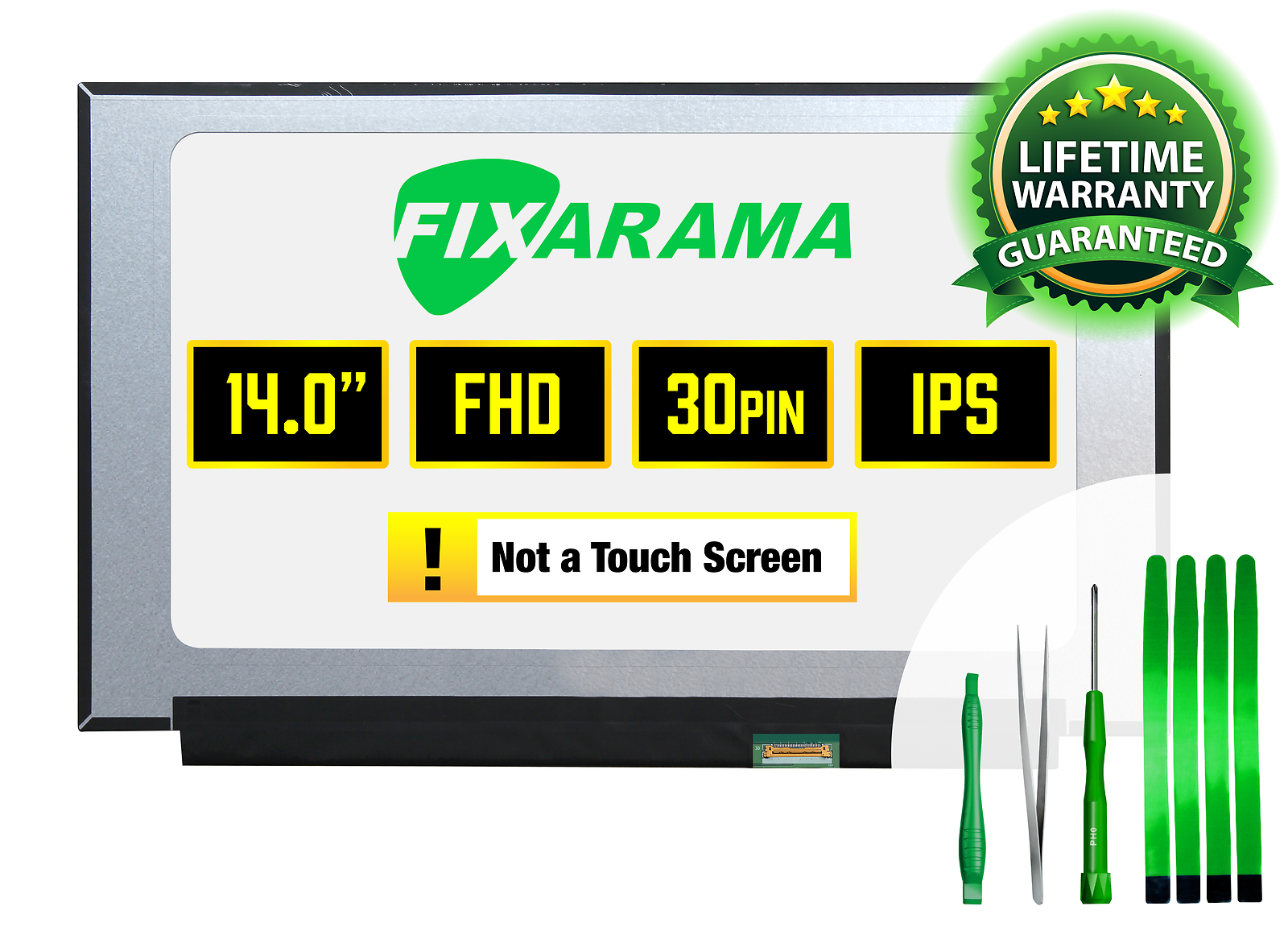 Lenovo IdeaPad 3 14IAU7 82RJ FHD IPS Matte LCD Screen + Tools GRADE A+ FIXARAMA