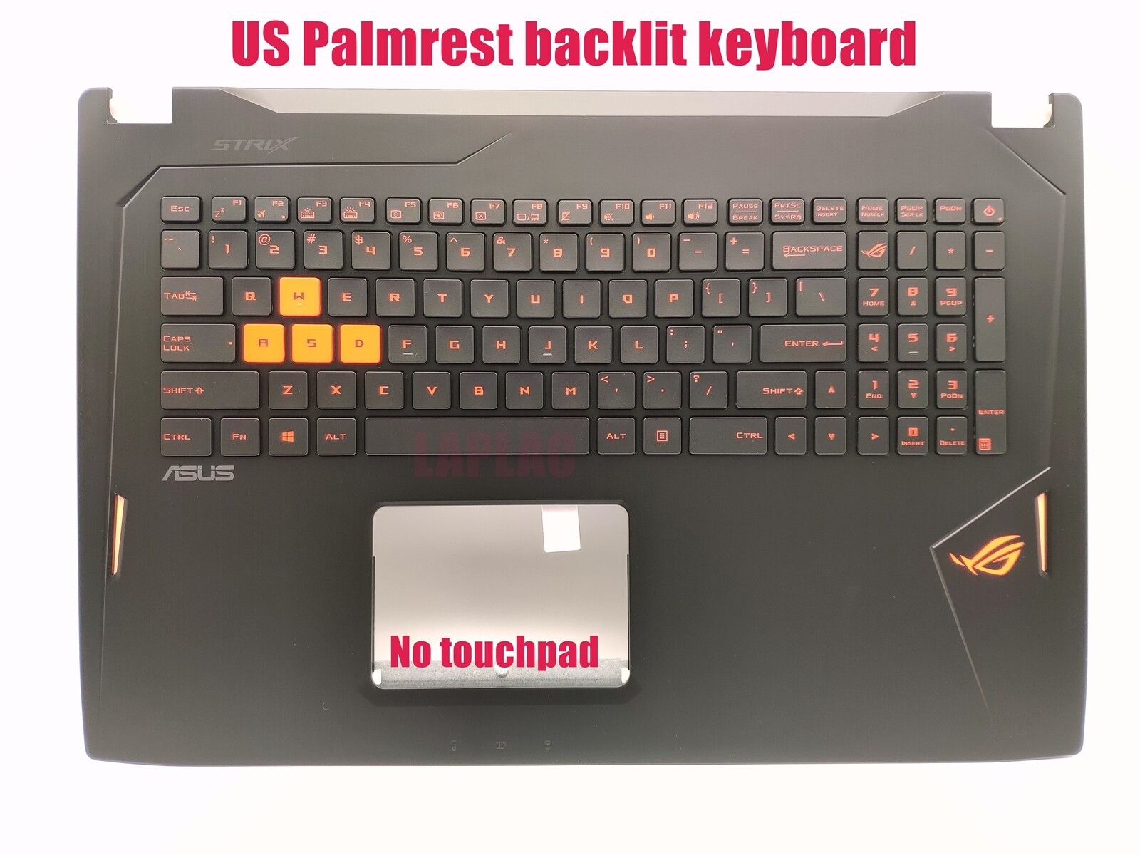 US Palmrest keyboard for Asus GL702V GL702VM GL702VMK GL702VS GL702VSK GL702VT