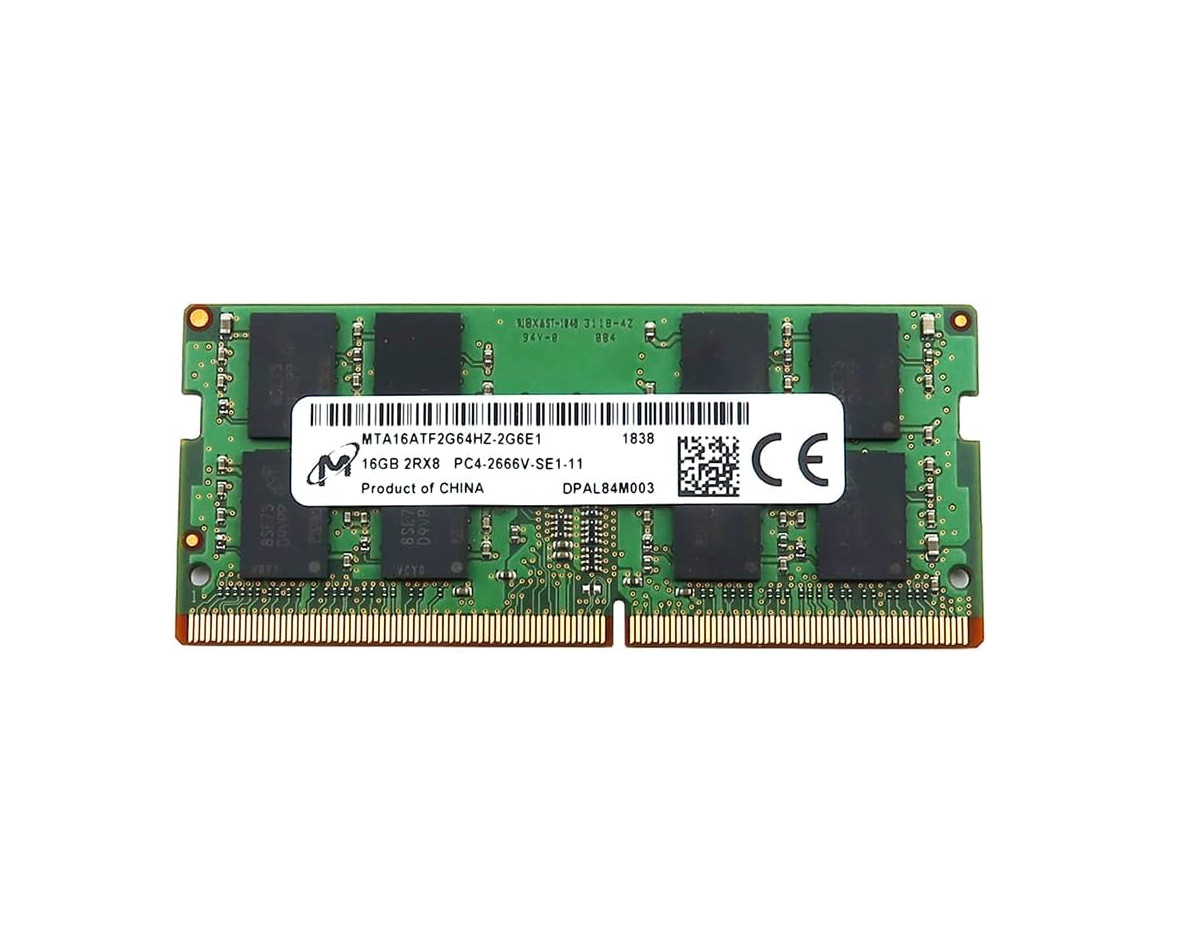 Micron 16GB PC4-2666V-SE1-11 DDR4 RAM – MTA16ATF2G64HZ-2G6E1