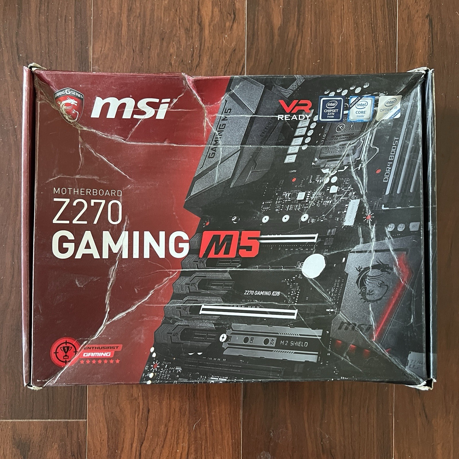 MSI Z270 Gaming M5 Motherboard MS-7A78 VER 1.0 / i5-7600K SR32V + I/O Shield