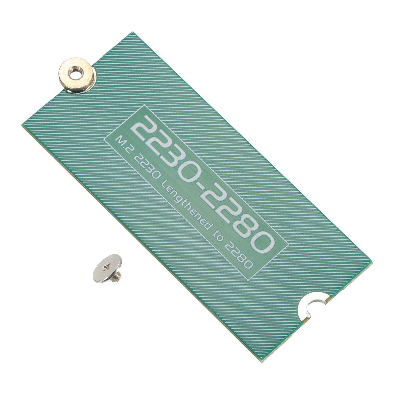 M2+ M.2 NGFF/NVME Extend Adapter 2230-2280 Only SSD Extension Bracket Card