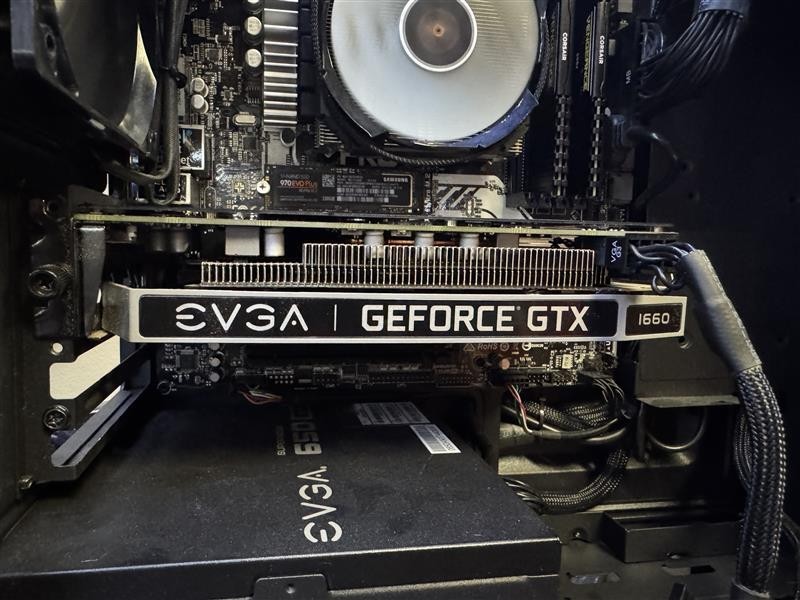 EVGA 06G-P4-1067-KR GeForce GTX 1660 SC Ultra Gaming 6GB GDDR5 Dual Fan Graphics