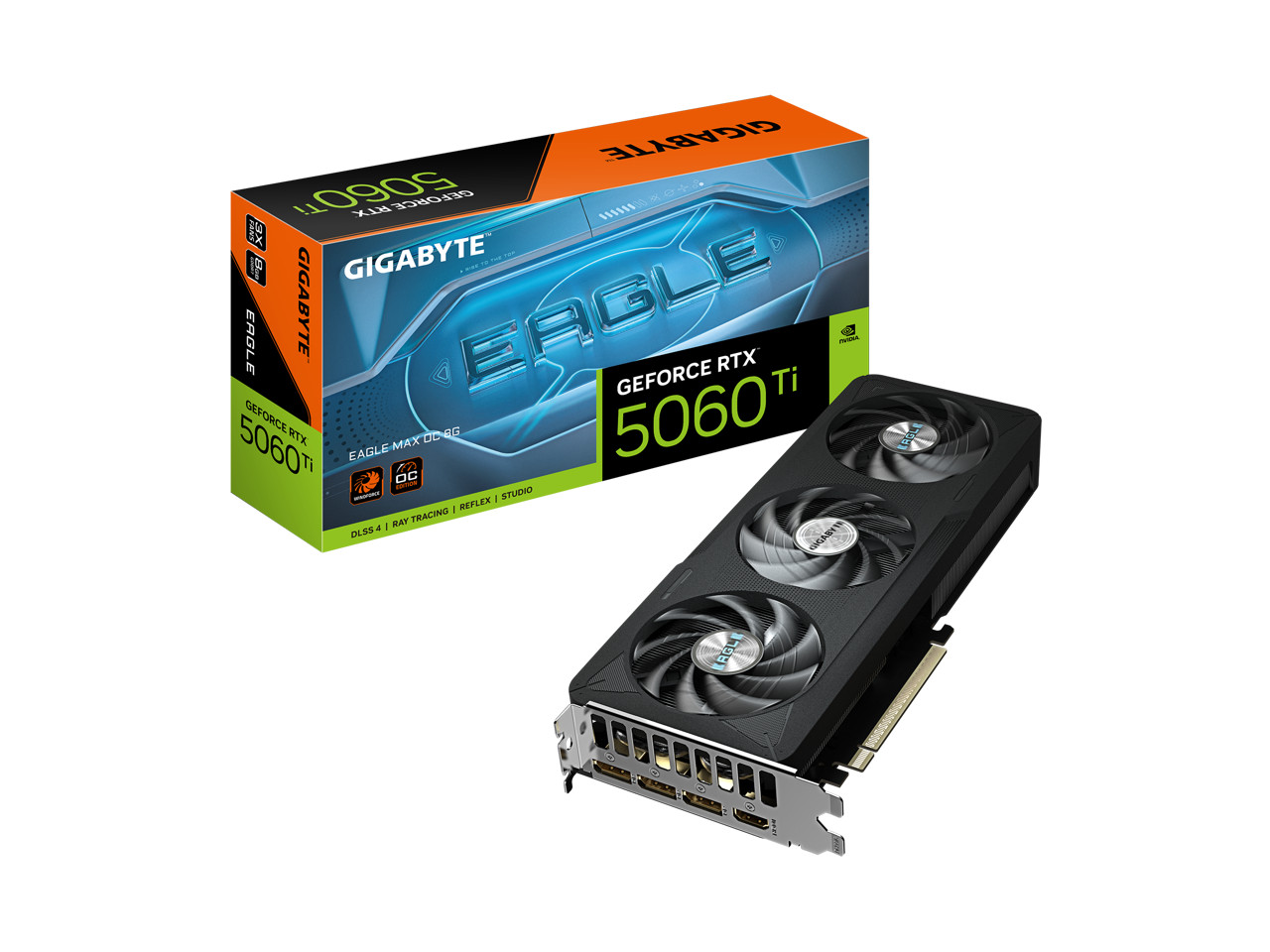 GIGABYTE Eagle GeForce RTX 5060 Ti 8GB GDDR7 PCI Express 5.0 ATX Graphics Card