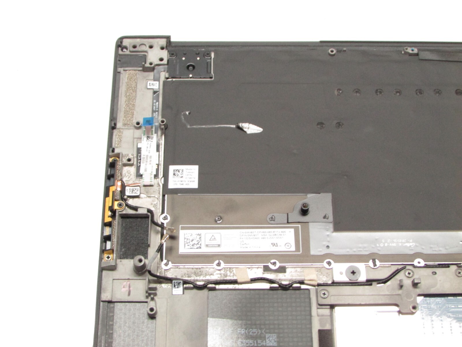 Genuine Dell XPS 9500 Palmrest Touchpad FPR US/EN Backlit Keyboard HYQ43 DKFWH