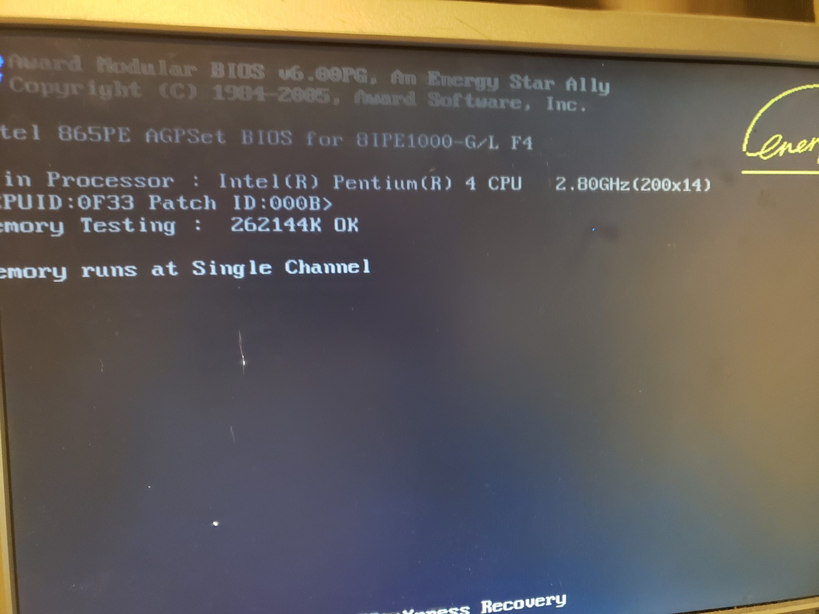 Rare Overclocking Gigabyte GA-8IPE1000-G v4 w/ Intel P4HT 2.8ghz, Cooler & 256MB