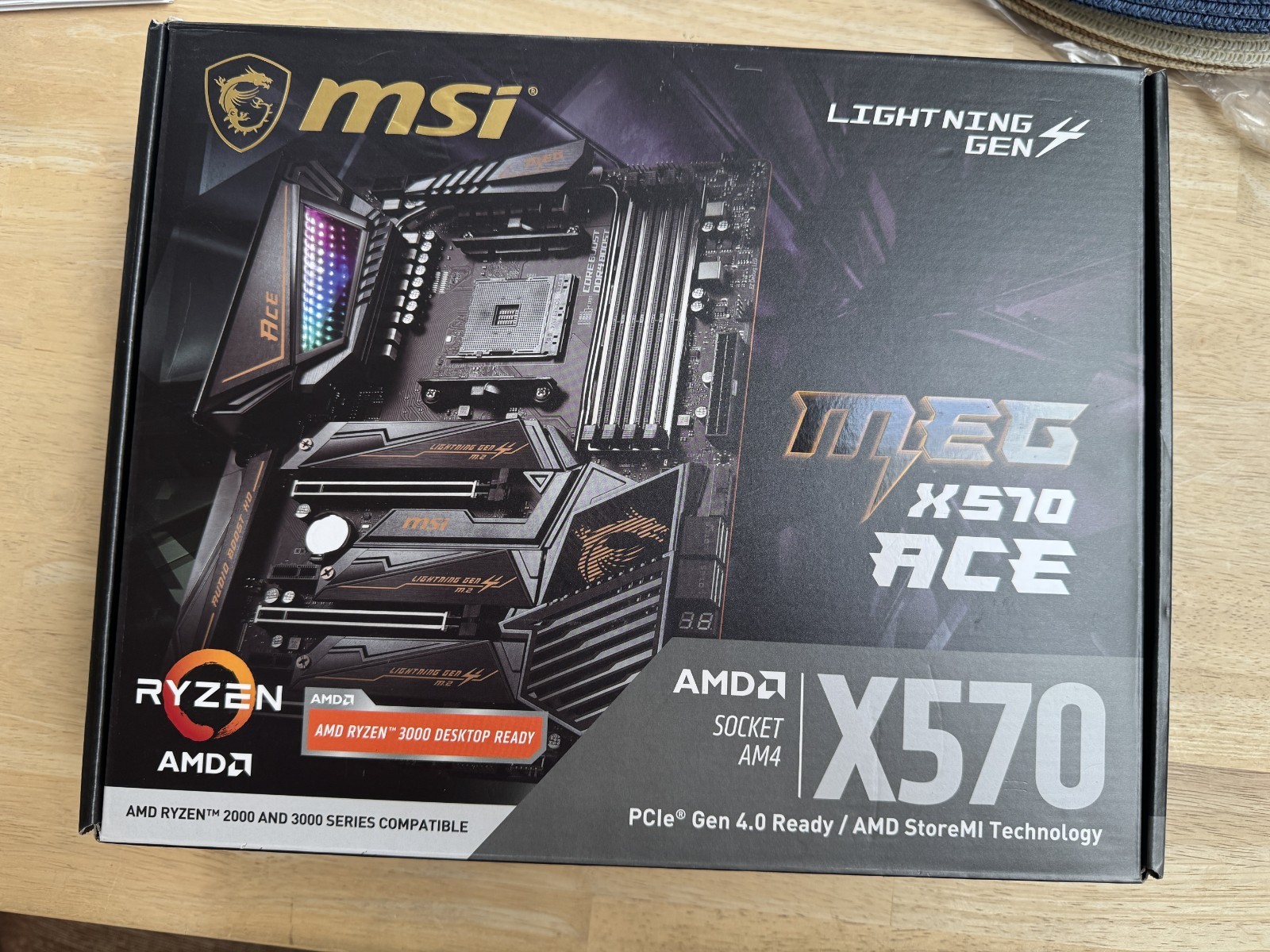 MSI MEG X570 ACE AMD AM4 DDR4 ATX Wifi Motherboard
