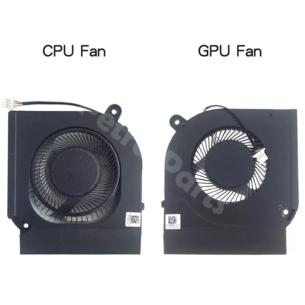 CPU GPU Cooling Fans for Acer Nitro 5 AN515-55 AN515-45 AN517-52 AN517-41 AN515