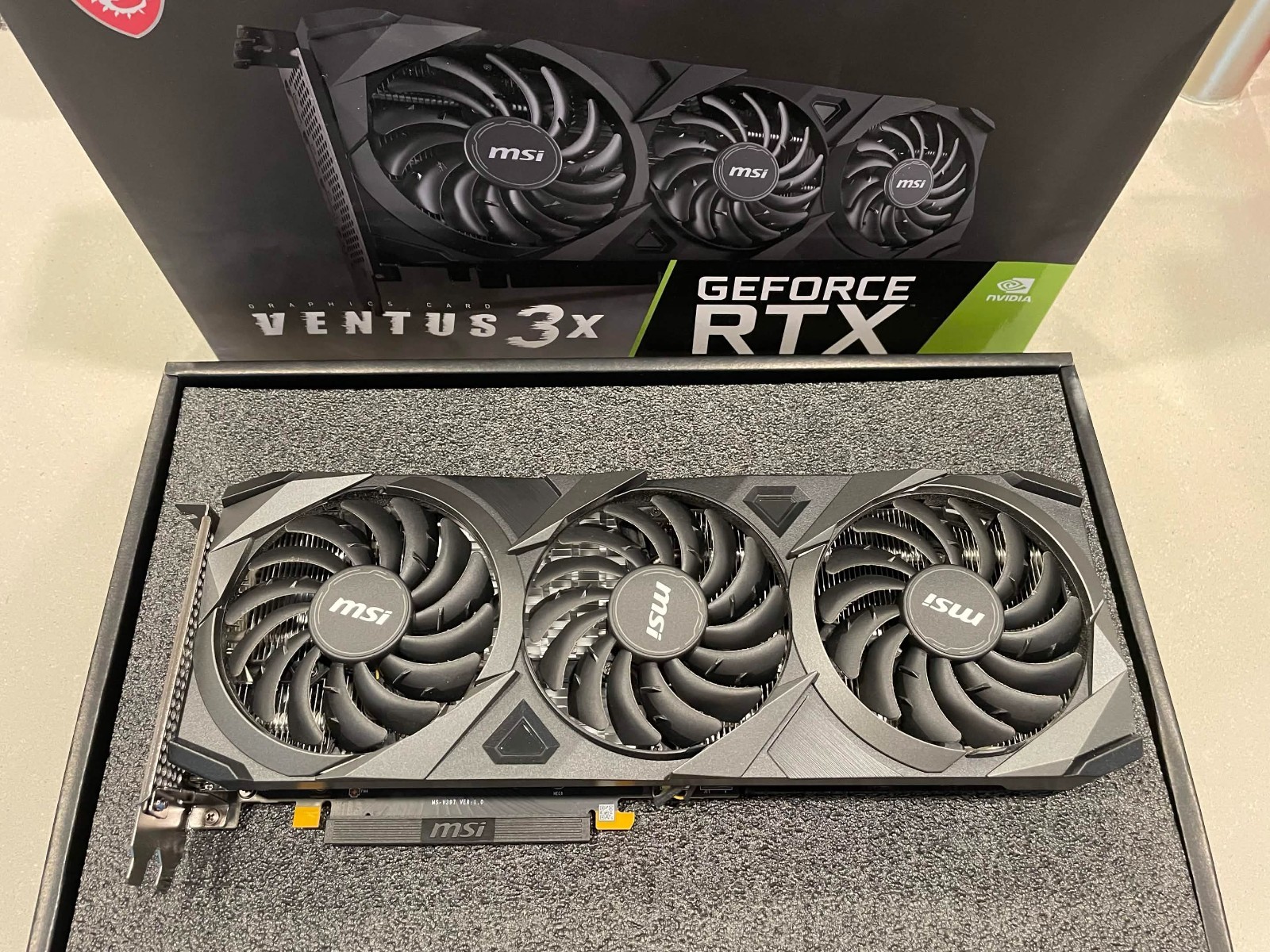 MSI GeForce RTX 3060 Ventus 3X 12gb