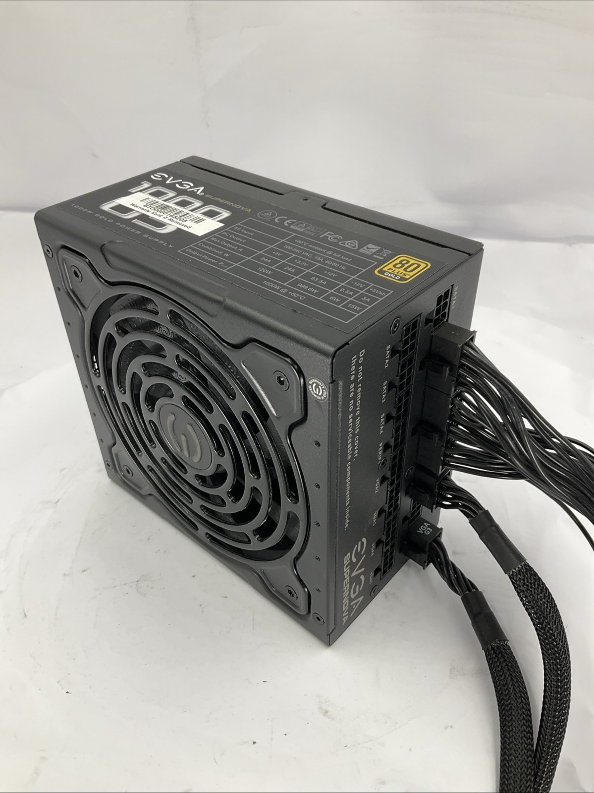 EVGA SuperNOVA 1000 G3 80+ GOLD 1000W Fully Modular Power Supply